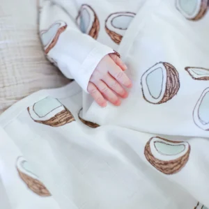 Муслиновое лёгкое одеяло Mjolk 80*80см 10