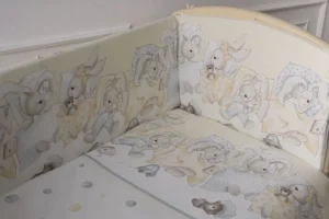 Комплект из 4-х предметов для овальной и круглой кроватки "Сони" 10