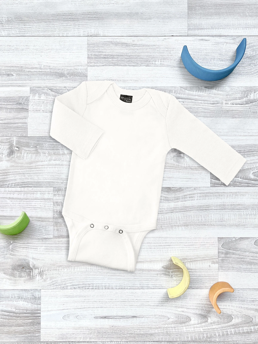 6256447_СОВ__1_ Боди Mjolk Экрю, с длинным рукавом 1