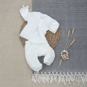 Муслиновая пижама с длинным рукавом для девочки Швейная Династия "Муслин" 7