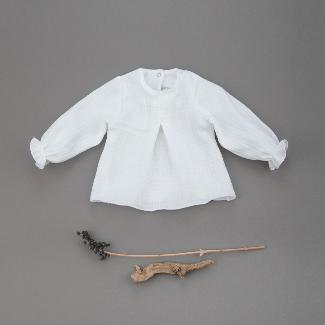 Муслиновая пижама с длинным рукавом для девочки Швейная Династия "Муслин" 4