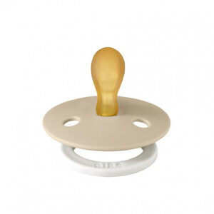 Пустышка латексная ночная BIBS Colour Glow Symmetrical Vanilla 0+ мес. 11