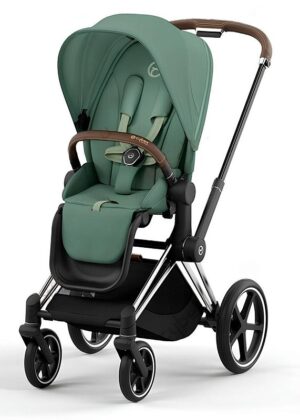 23848_3_oe4 Коляска 2 в 1 Cybex Priam IV Leaf Green рама Chrome Brown 10