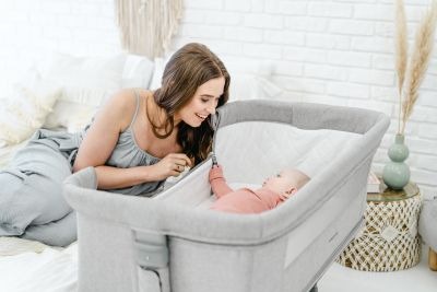 Кроватка детская приставная Espiro Cloud 3