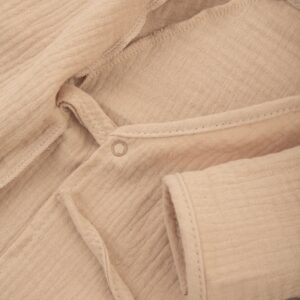 6658314303_optsite208b23b3-e10a-11ee-8617-ec30dbc7644c Пижама летняя для новорожденного Швейная Династия "Муслин",песочный,лето 11