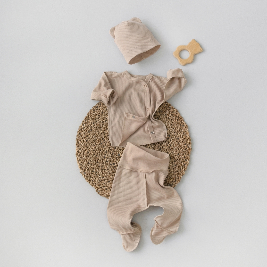 Комплект 3 предмета Швейная Династия "Капучино-4",капучино 1