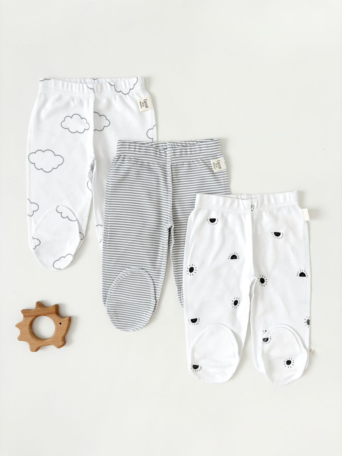 Набор из трех ползунков I love Carrot "Солнышко" 1