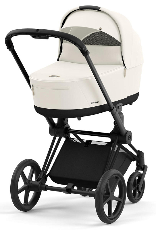 c79j7py6dfm5jdtxibjewwk3q5yqpif3 Коляска 2в1 Cybex Priam IV Off White рама Matt Black 9