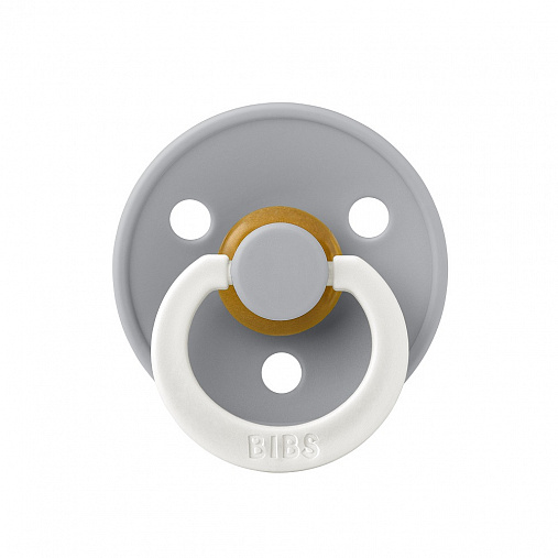 Пустышка латексная ночная BIBS Colour Glow Symmetrical Cloud 0+ мес. 1