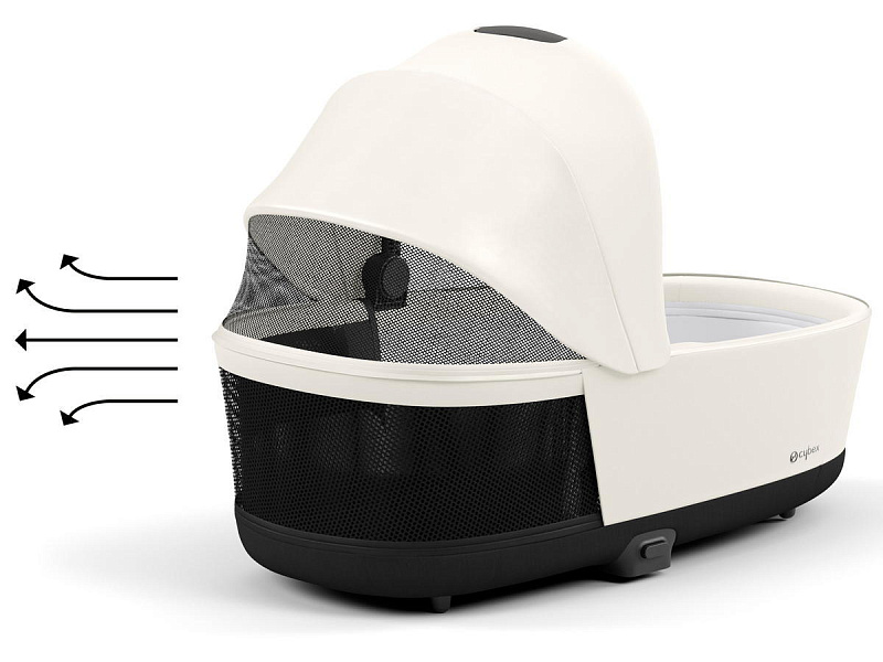 hpzsr7o3mifune61v3v2rd67kq5q8gtf Коляска 2в1 Cybex Priam IV Off White рама Matt Black 7