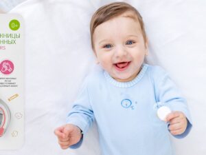 Маникюрные ножницы Roxy Kids для новорожденных с прорезиненными ручками 16