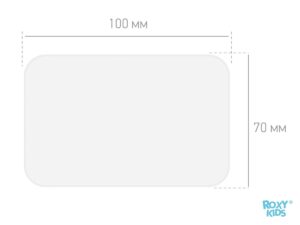 Клеёнка-наматрасник Roxy Kids с резинками-держателями 70х100 см 11