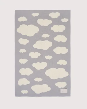 1 (28) Плед детский Loomknits Серый облака LW5110 7