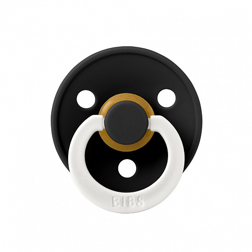 100239_5713795010370_BIBS_COLOUR_BlackGlow_2_2000x2000 Пустышка латексная ночная BIBS Colour Glow - Iron, 6+ мес. 1