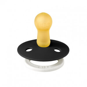 200239_BIBS_COLOUR_BlackGlow_1 Пустышка латексная ночная BIBS Colour Glow - Iron, 6+ мес. 7