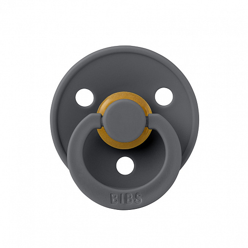 Пустышка латексная BIBS Colour - Iron, 6+ мес 1