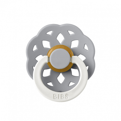 Пустышка латексная ночная BIBS Boheme Glow - Cloud, 6+ мес. 1