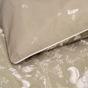 Набор Lappetti для овальной и круглой кроватки 6 предметов Лесная симфония 24