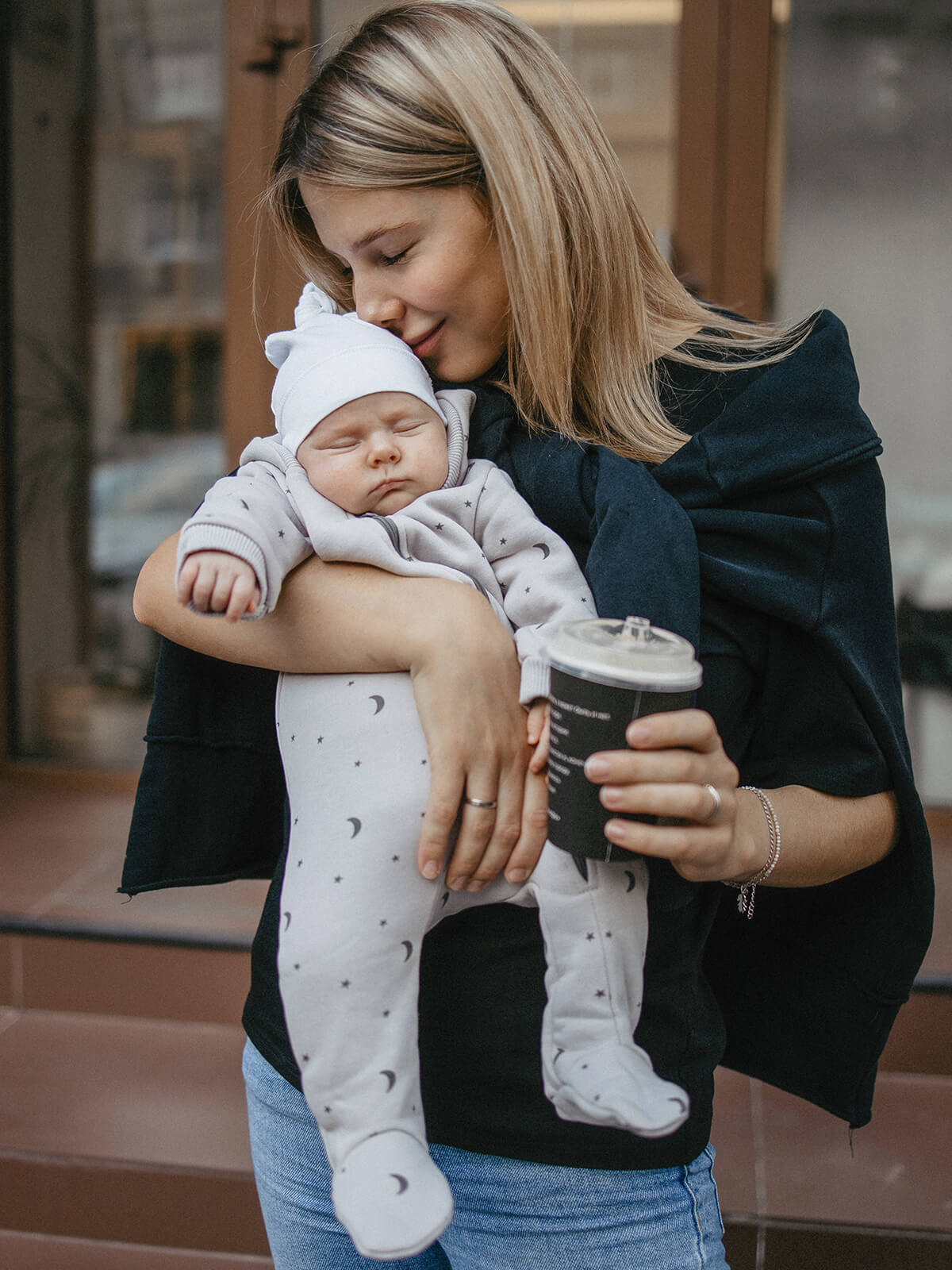 8656106_СОВ__1_ Утеплённый комбинезон с капюшоном Mjolk White Sand Moons с закрытой ножкой 5