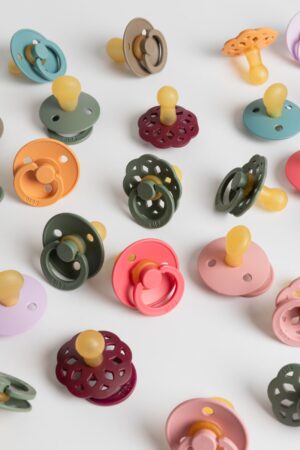 Пустышка латексная BIBS Colour - Iron, 0+ мес. 10