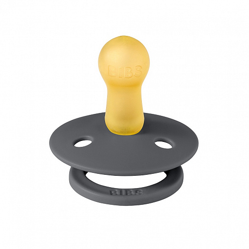 Пустышка латексная BIBS Colour - Iron, 6+ мес 4