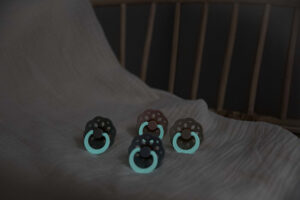 Пустышка латексная ночная BIBS Boheme Glow - Cloud, 6+ мес. 10