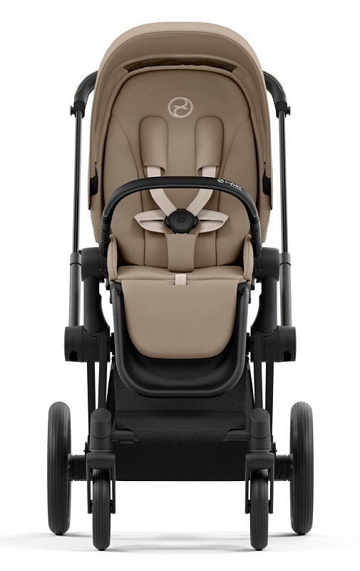 dhd72wogvlo86cidn72akjphe7yym7r2 Коляска 2в1 Cybex Priam Cozy Beige рама Matt Black 5