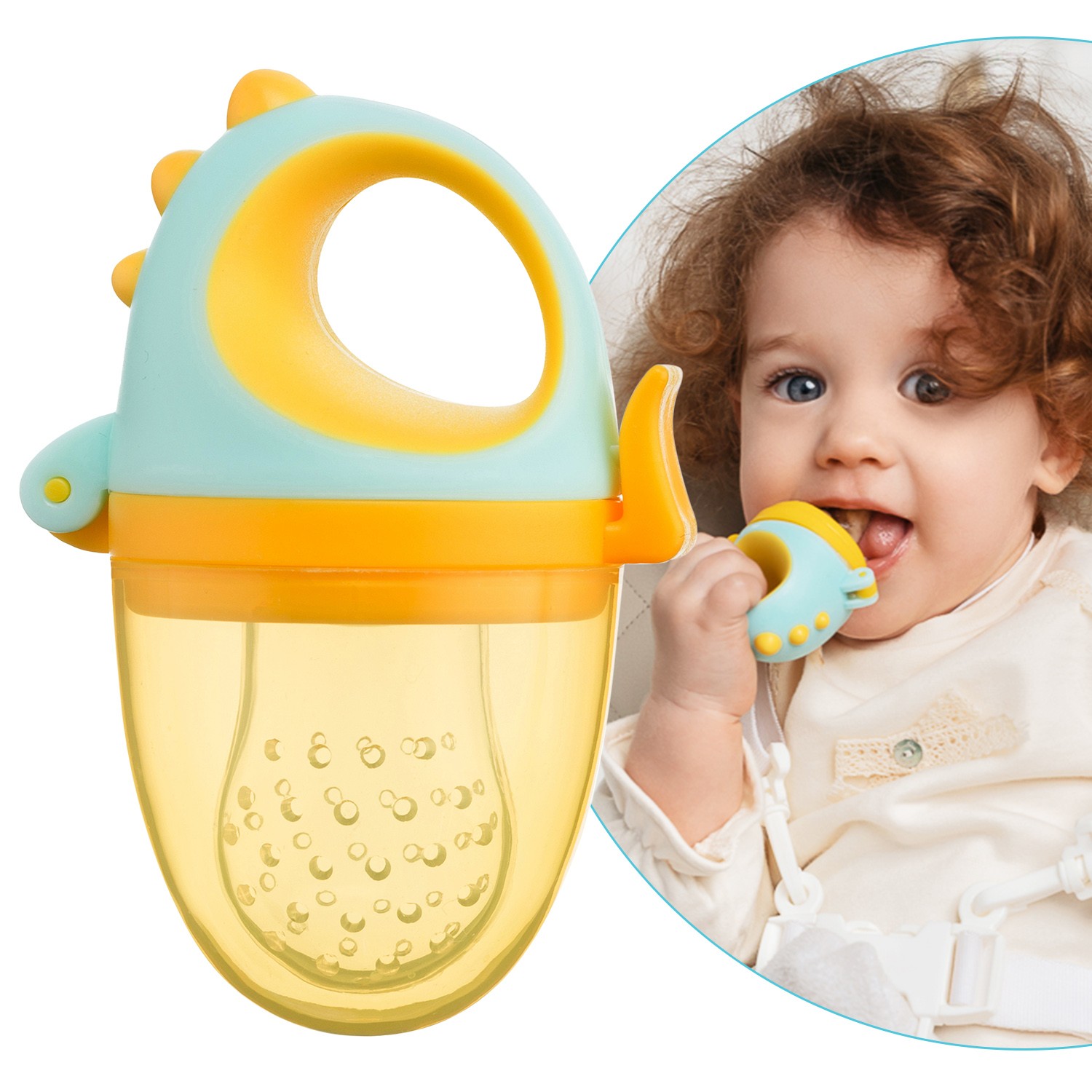 nibler_monkey_orange_2_6cd86687bc Ниблер Roxy Kids для прикорма с силиконовой сеточкой Dino 1