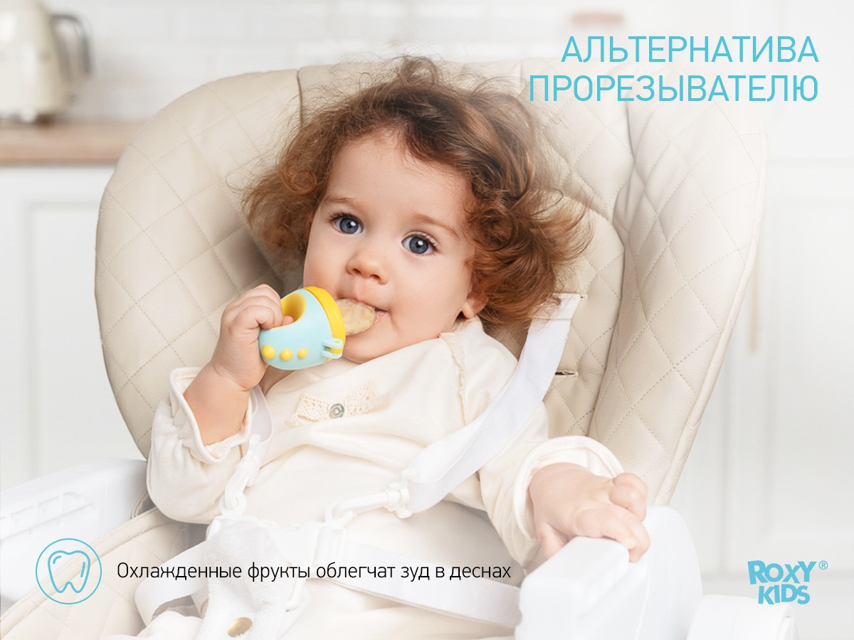 nibler_monkey_orange_2_cfaa9d6886 Ниблер Roxy Kids для прикорма с силиконовой сеточкой Dino 5