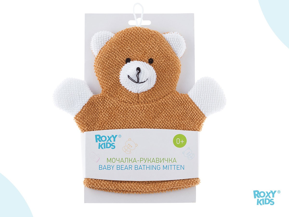 Мочалка-рукавичка Roxy Kids махровая Baby Bear 8