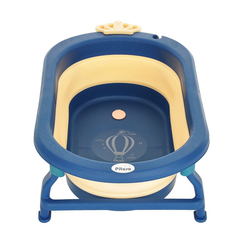 PITUSO Детская ванна складная 87см встроенный термометр 4