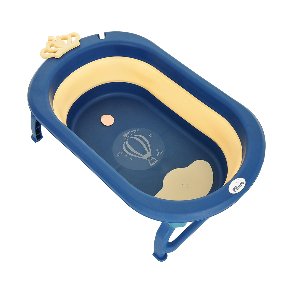 PITUSO Детская ванна складная 87см встроенный термометр 6