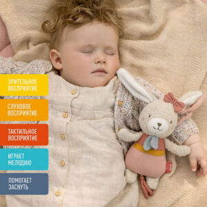 Музыкальная игрушка-подвеска FEHN Зайка 9