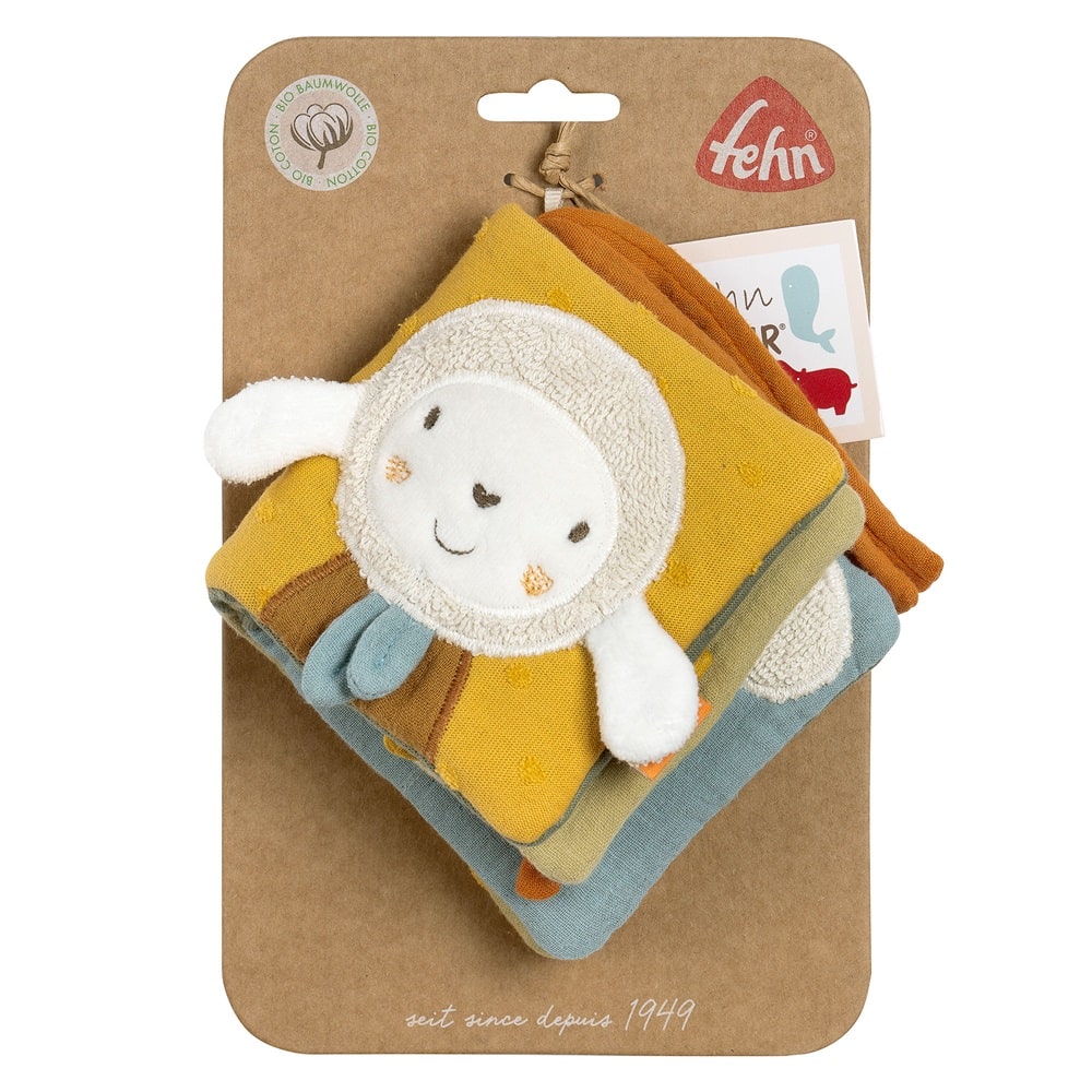 Мягкая игрушка-книжка с подвесом FEHN Овечка 6