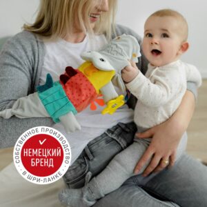 Мягкая игрушка на руку FEHN Крокодил 9