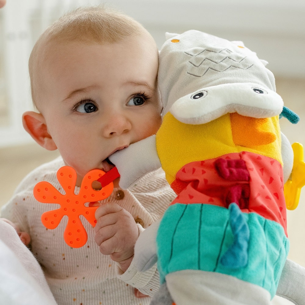 Мягкая игрушка на руку FEHN Крокодил 5