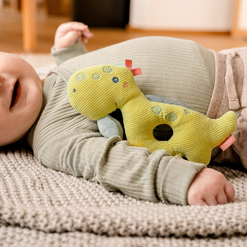 051117_41 Мягкая погремушка-кольцо FEHN Динозавр 4