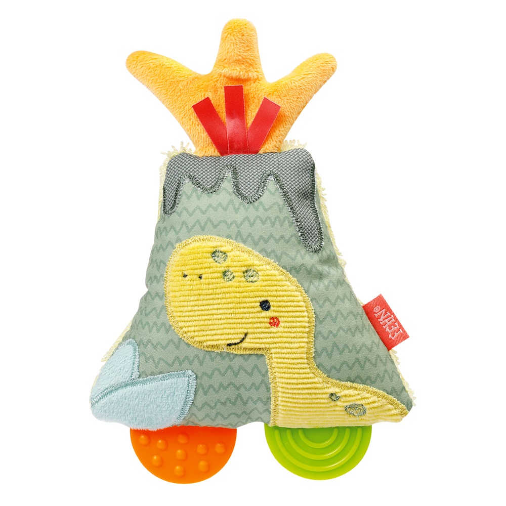 Погремушка с прорезывателями FEHN Вулкан 1