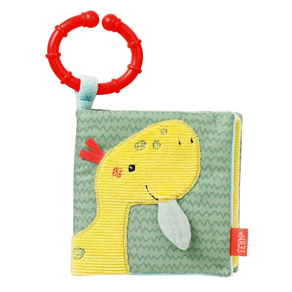 Мягкая игрушка-книжка с подвесом FEHN Веселый Дино 1