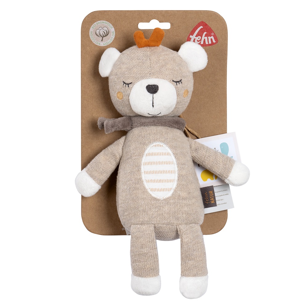 052084_20 Мягкая игрушка FEHN Медвежонок 6