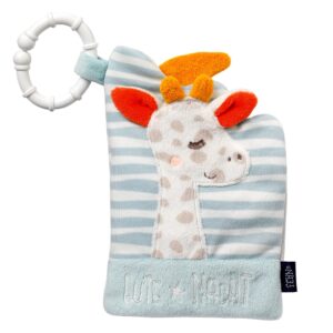 Мягкая игрушка-книжка с подвесом FEHN Спокойной ночи, светящаяся в темноте 7