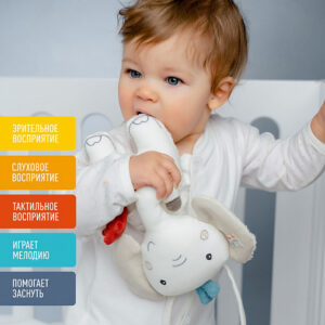 Музыкальная игрушка-подвеска FEHN Слоник 6