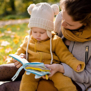 Мягкая игрушка-книжка с подвесом FEHN Летучая мышь 11