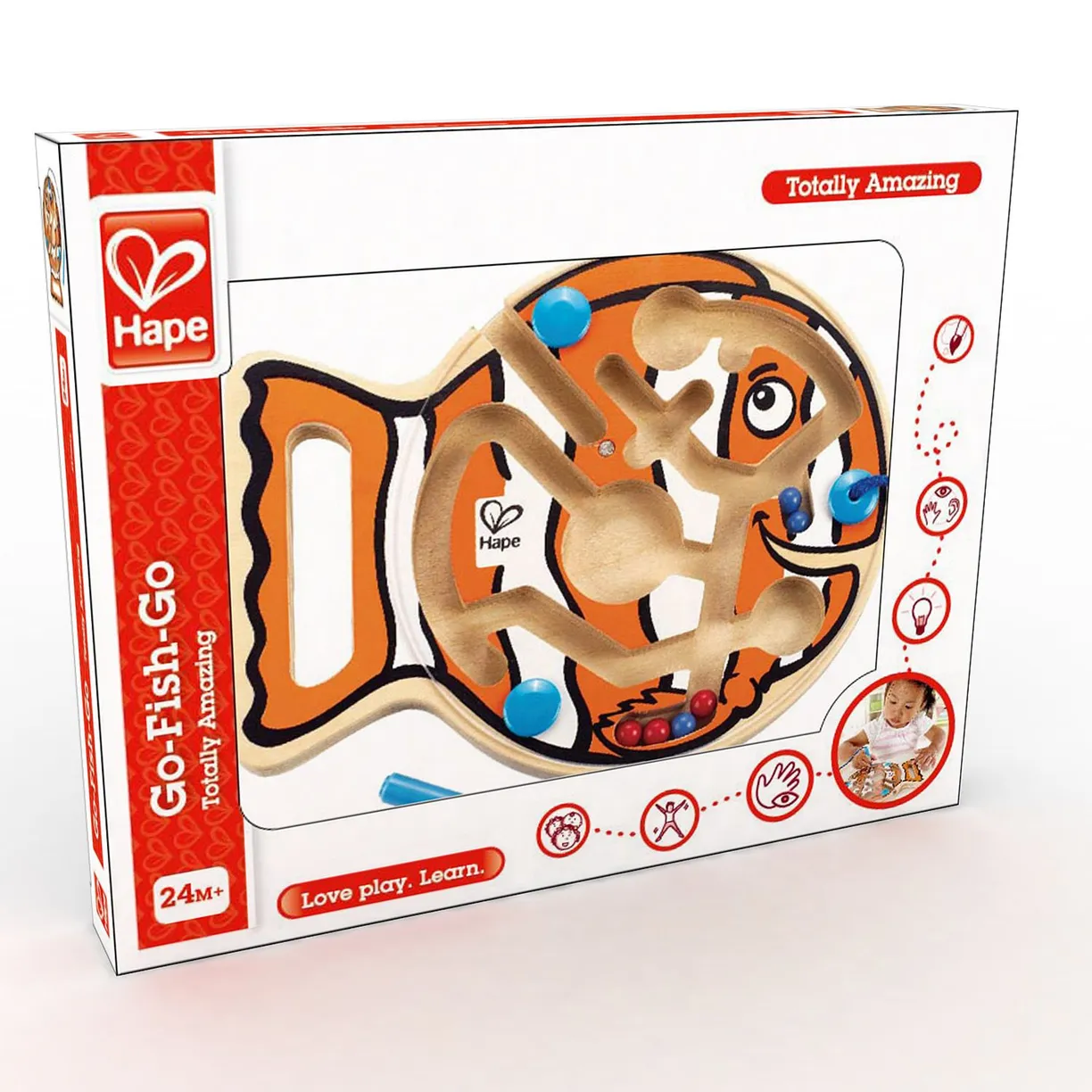 Игрушка Hape Лабиринт "Рыба" 6