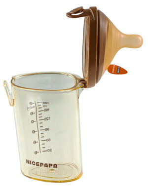 0kebgjadnd62xozm9axlgrjo28huo2lf Бутылочка NICE PAPA антиколики/широкое горло 180 мл/ соска 0-3 мес 11