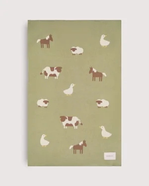 1 (34) Плед детский Loomknits 80Х120 Мультиколор ферма LW5267 3