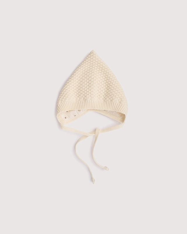 Чепчик детский Loomknits Экрю 1