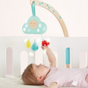 Погремушка подвесная Hape "Музыкальное облако" 26