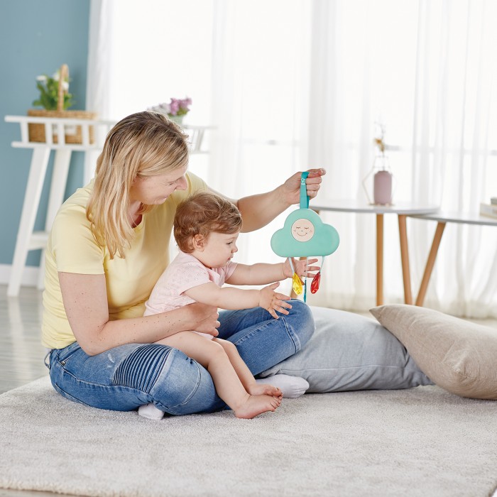 Погремушка подвесная Hape "Музыкальное облако" 3