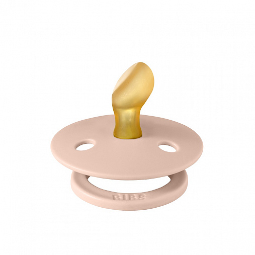 Пустышка латексная BIBS Colour Latex Anatomical Blush 0+ мес. 2